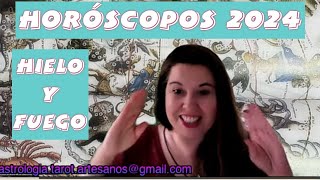 HORÓSCOPOS Y NUMEROLOGÍA 2024 EL AÑO DE HIELO Y FUEGO [upl. by Lillywhite397]