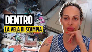 Viaggio dentro la Vela Rossa di Scampia a Napoli quotRischiamo ogni giorno Questa non è vitaquot [upl. by Jurdi]