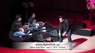 Adnan Sami  Chain Mujhe  Toronto 2013 [upl. by Anyak]