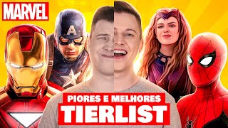 Piores e Melhores FILMES MARVEL [upl. by Salokcin]