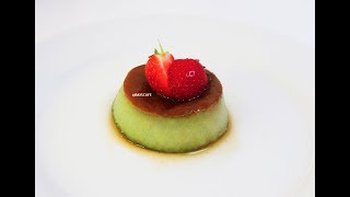 How to make Matcha Creme Caramel [upl. by Eltsirc]