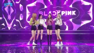 BlackPink whistle SBS inkigayo 1st win  encore [upl. by Halyhs]