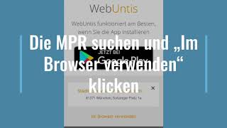 Krankmeldung über WebUntis [upl. by Yuh440]