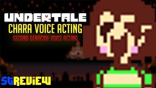 Undetale  2nd Genocide Ending  Chara Voice Acting [upl. by Nedgo]