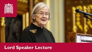 Women in Law with Baroness Hale of Richmond  Lord Speaker Lecture [upl. by Pascoe]