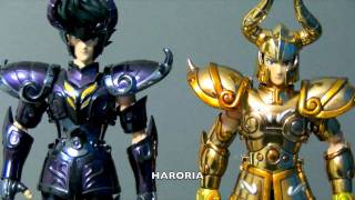 Saint Seiya  Myth Cloth Surplice comparaciones [upl. by Sherourd]