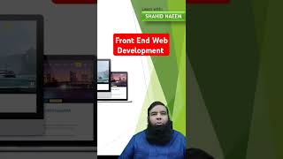 Front End Web Development html css javascript webdesign fullstackdeveloper shorts shahidnaeem [upl. by Marrilee]