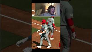 WHEN YOUR SQUAD COMES THRU FOR YOU  shorts youtubeshorts mlbtheshow24 gaming baseball funny [upl. by Azalea22]