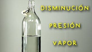 Propiedades Coligativas de las Disoluciones Disminución de la Presión de Vapor [upl. by Chema]