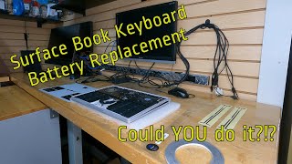 Surface Book 2 Keyboard Battery Replacement [upl. by Emad]