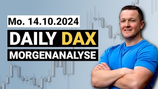 DAX bleibt im Longmodus  Daily DAX Morgenanalyse am 14102024  Florian Kasischke [upl. by Newo]