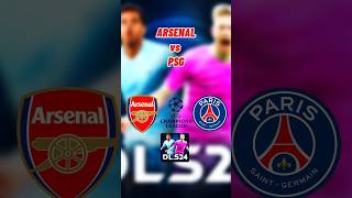 ARSENAL vs PSG dls24 dreamleguesoccer dls [upl. by Alilak830]