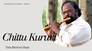 CHITTU KURUVI  FLUTE COVER  VIDEO 9  RAGA SERIES  NATA BHAIRAVI  KUZHALODU CHANNEL [upl. by Idleman695]