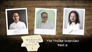 DVirgilio Morse amp Jennings  The Troika Interview Part 3 [upl. by Elaina]