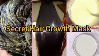 Indian Secret Overnight Hair Growth Mask For Double Hair Growth For Thick Long HairGLOW WITH MONIKA [upl. by Lamraj494]