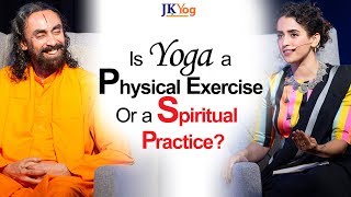 Is Yoga a Physical Exercise or a Spiritual Practice  Sanya Malhotra asks Swamiji [upl. by Notnroht215]