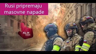 Rusi pripremaju masovne napade [upl. by Etnoj]