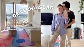 DE VERHUISDAG verhuizen  alles inrichten verhuisvlog 4 [upl. by Sito]