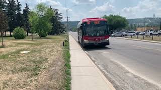 June 12th 2023 XD40 8237 on Route 40 Headed to Crowfoot Station [upl. by Htir]