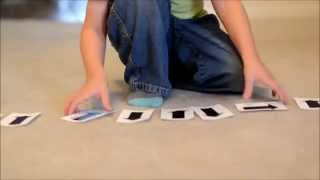 Arrow Jumping Game for Kids that Provides Proprioceptive Sensory Input [upl. by Ahsaela]