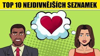 TOP 10 nejdivnějších SEZNAMEK na světě [upl. by Manvell]