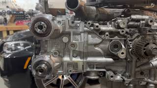 Install cam gear seals Subaru wrx STi EJ257 B25 heads [upl. by Strait]