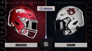 Freeze Warning Auburn Dynasty CFB25 Year 1 Week 4 [upl. by Ellirehs849]