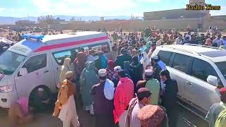 Sadiq Adozai Brother 😭😭Shaheed Bashir Adozai Janaza مشر حاجی صادق ادوزئ بشیر جناذہchaman [upl. by Beker]