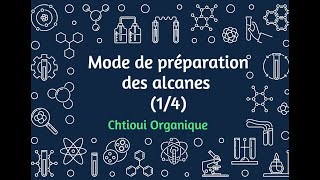 06 Mode de préparation des alcanes 14 [upl. by Engen]