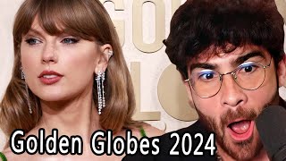 Golden Globes 2024 Hollywoods Biggest Party  HasanAbi reacts [upl. by Eenahpets625]