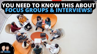 Why do Businesses use Focus Groups and Interviews for Market Research [upl. by Aneris]