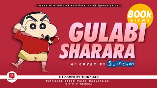 Gulabi Sharara  Thumak Thumak  Shinchan AI Voice [upl. by Lema552]