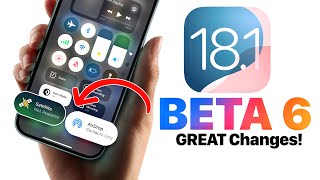 iOS 181 Beta 6  New Features and Changes [upl. by Iredale]