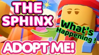 The Sphinx in Adopt Me New Puzzle to Solve on Roblox  🦂 [upl. by Vinia]