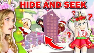 Hide And Seek NEW Christmas Map In Adopt Me Roblox [upl. by Ferguson48]