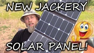 NEW Jackery SolarSaga 60 Watt Solar Panel UNBOXING And FIRST EVER Hands On REVIEW [upl. by Ennaharas]