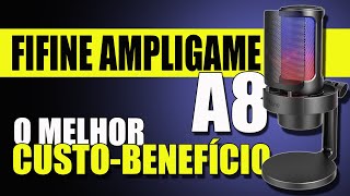 Tudo que você PRECISA saber sobre o Microfone Condensador Fifine Ampligame A8  Primeiras Impressões [upl. by Dola]