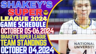 SHAKEYS SUPER LEAGUE 2024 LATEST TEAM STANDINGS OCTOBER 042024UST GOLDEN TIGRESSES GAME SCHEDULE [upl. by Lledrev]