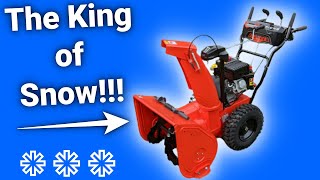 Ariens Deluxe 24 Snow Blower Overview and First Impressions [upl. by Endo259]