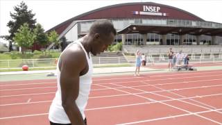 Usain Bolts Training Session [upl. by Shell541]