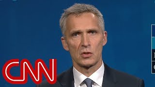 NATO chief refuses to confirm Trumps spending claim [upl. by Burrus]