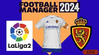 Experience the Thrills of Real Zaragozas Football Manager 2024 Journey  EP4 [upl. by Elagiba659]