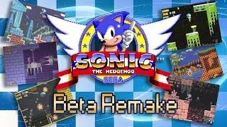 Sonic 1 Beta Remake V005  Walkthrough [upl. by Efthim]