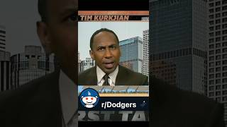 Stephen A Smith is rDodgers dodgers memes [upl. by Annaohj350]