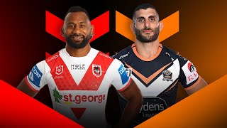 NRL 2024  Dragons v Wests Tigers Round 14  Match Preview [upl. by Ker]