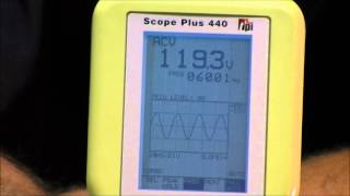 TPI Model 440 waveforms and power quality [upl. by Eidroj569]