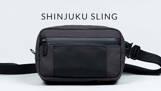 Shinjuku Sling  by WaterField Designs [upl. by Ella]