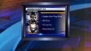 Koreans upset with Asiana pilot name prank [upl. by Lundeen597]