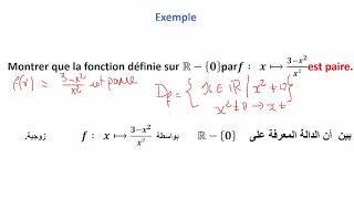 Fonctions paires et impaires [upl. by Fesuy]