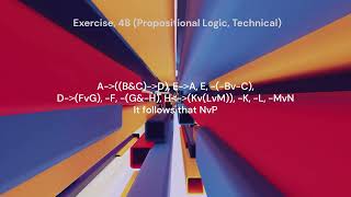 Exercise 48 Propositional Logic Technical [upl. by Aletta]